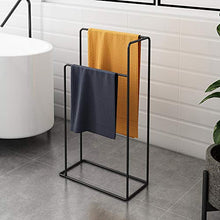 Hjypmjj Porta asciugamani,Portasciugamani da Terra,Porta Asciugamani da Bagno,Scala Portasciugamani/d'oro / 91x42x20cm