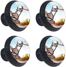 Wheat Field Golf Club Pomelli per Porta Set di 4 Pomelli per Mobili Manopole per Cassetti Cucina Armadio Vetro