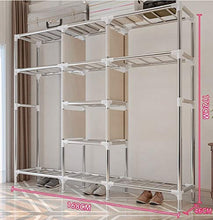 Armadio per Vestiti Armadio Pieghevole in Tessuto Armadio portaoggetti Camera da Letto Mobili per la casa