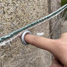 YJFENG Copertura in Tela Cerata Trasparente Impermeabile, All'aperto Robusto Pannello per Tende, con Angoli Rinforzati, A Prova di Vento A Prova di Polvere Antipioggia per Giardino