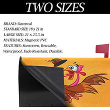 Happy Thanksgiving Day Divertente Tacchino Foglie di Tacchino Copre Postale Magnetico Grande Casella Di Lettera Avvolge Giardino Cantiere Decorazione Casa Oversize Dimensioni 64,8 cm X 53,3 cm