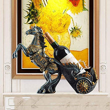 Elegante Semplicità Cavallo Resina Portabottiglie Raffreddatore Del Vino Decorazione Artigianato Fatto a Mano Regalo Casa Europea e Americana Soggiorno Ingresso Studio Camera da Letto Blu Bello Ed El