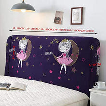 Copri Copertura Testiera Letto Universale Testata Letto Fodera per Testiera all-Inclusive Elastica Cover Copertura Testiera Letto, Copri Testata Letto Matrimoniale (Color : L, Size : 90-110CM)