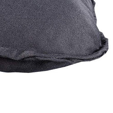 Meerweh Mare WEH Set con Schienale Alto Cuscino, Schiena Adattatore CA 70 cm, Cuscino Imbottito, Grigio, 120 x 50 x 10 cm, 74092