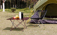 FGDSA Tavolini da Giardino Tavolino Pieghevole da Esterno Tavolo da Barbecue Portatile Tavolini da tè/caffè in Alluminio Piccoli per la Decorazione del Giardino (Dimensioni: 685x465 cm)