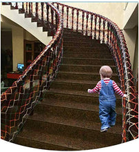 Protective net decoration / Bambini Kindergarten Safety Net coperta Balcone Scale Fence Network Foto decorazione della parete della rete del recinto della rete di ripartizione netto trasversale della