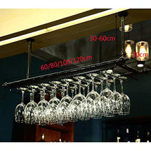 Portavini Portabottiglie da Appendere in Ferro Battuto, Altezza E Distanza Regolabili, Porta Bicchiere da Vino, Adatto per Bar, Ristoranti, KTV (Size : 120cm)