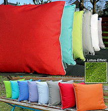 fashion and joy 551, cuscino decorativo effetto loto, per salotto all’aperto, 45 x 45 cm, resistente alle intemperie e allo sporco, struttura idrorepellente, da giardino