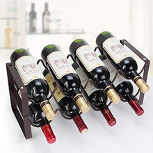 HiiGlife Ferro Bottiglia di Vino Rack Possono Essere impilati Wine Rack Multi Bottiglia di Vino Cabinet Display Rack