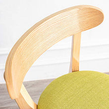 Sgabelli da bar in legno, con schienale Soggiorno Soggiorno Sgabello Casa con poggiapiedi Lounge Chair High Sgabelli da pranzo Sgabelli da bar Sedie da bar Colazione Bar Contacanze Cucina