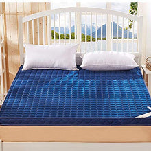 LUGEUK Memory Foam Mattress Pad Letto Doppio Strato di Massaggio da Letto (Letto Matrimoniale), Tatami Materasso Spugna 1.5m1.8m Singolo dormitorio Pieghevole Spessore del Materasso