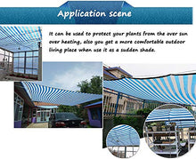 Rete ombreggiante Rete di Ombreggiatura A Strisce Criptata, Telo Coprente in Maglia di Protezione al 90% con Occhielli per Recinzione Privacy, Copertura per Piante da Giardino (Dimensioni : 2x8M)