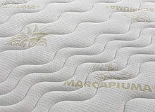 Marcapiuma - Materasso Singolo Lattice 90x200 alto 18 cm - SEVENLIFE 18 - 100% Lattice Medio/Morbido - 7 zone Ergonomico Rivestimento Aloe Vera sfoderabile Antiacaro Antibatterico 100% Made in Italy