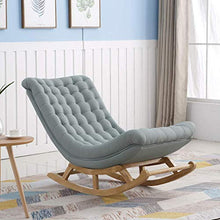 Sedia a dondolo Sedia a sdraio Sedia da giardino per il tempo libero Sedia donna incinta reclinabile balcone giardino patio Lakeside Lettino prendisole Nap lounge chair Sedia da caff猫 Campeggio Sedia