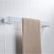 Towel Rack Portasciugamani Bianco Nordico Portasciugamani da Bagno con punzonatura Gratuita Spazio per Toilette Asciugamano in Alluminio a Parete Asta Singola 20~60 cm