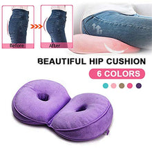 LiféUP Peluche Multifunzionale Bellissimi Cuscini D'anca Cuscino Pieghevole Cuscino Comfort Doppio Solleva I Fianchi,Blu