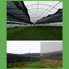 KDDEON Rete Tessuta Ombreggiante con Gli Occhielli,Panno Ombreggiante Resistente ai Raggi UV,Rete Telo Ombra Traspirante,per Copertura Serra Giardino Tetto Piscina Pergola (2x5m/6.6x16ft)