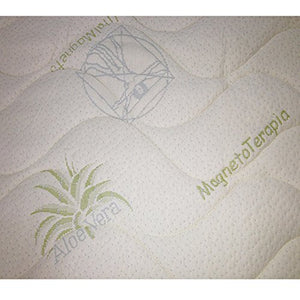 Dormiland - Materasso in Memory a 3 Strati 3DForm, Matrimoniale Mis. cm. 160 x 190 Alto 26 cm in Aloe e Silver Sfoderabile e Lavabile - Dispositivo Medico Classe 1