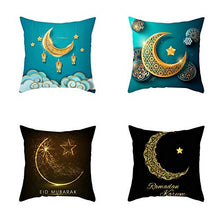 SHENSHI Federe Cuscini Divano 45X45,Fodere per Cuscini Stampati Golden Moon, Federa per Divano, Fodera per Cuscino per Articoli per La Casa Fodere per Cuscini per Il Nord Europa, Verde E Nero