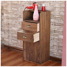 QJL_ANA Di Legno Solido di stoccaggio Armadi Stile mediterraneo di Barber Shop Gabinetto Bellezza Makeup Prodotto Cabinet Hair Salon Strumento di Gabinetto Soggiorno Camera da Letto cassettiera