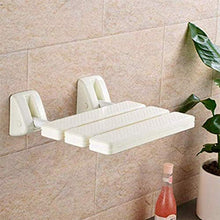 JTKDL Sedile Pieghevole da Doccia per Doccia Sedile Pieghevole per Bagno Sedile Pieghevole per Doccia,White