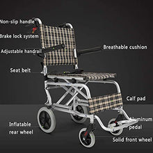 Carrozzine Semoventi - Sedia da Viaggio per Sedia A Rotelle - Carrello per Sedia A Rotelle per Anziani - Sedia A Rotelle Pieghevole per Bambini - Scooter Portatile A Ruote Piccole Miglior Regalo - Po