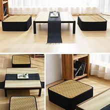 LTINN Cuscini Tatami, tavolino da tè Soggiorno tappetini Intrecciati in Paglia per la casa, tappetini Tatami Bed And Breakfast, Resistenti all'umidità e Traspiranti, Non collasseranno