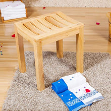 Ppy778 Bagno Sgabello Doccia Sgabello Bagno Sgabello Sgabello in Legno massello Sgabello in Legno di Cedro Sgabello Sgabello Quadrato Sgabello Sgabello da Bagno Antiscivolo
