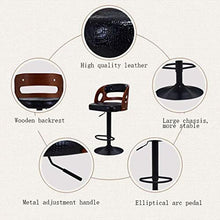 XuQinQin Bar Stool, caffè feci, Sedia contatore, della Famiglia di Alta Sgabello, Bar seggiolone, 5 Colori Disponibili sgabelli da Bar (Color : D)