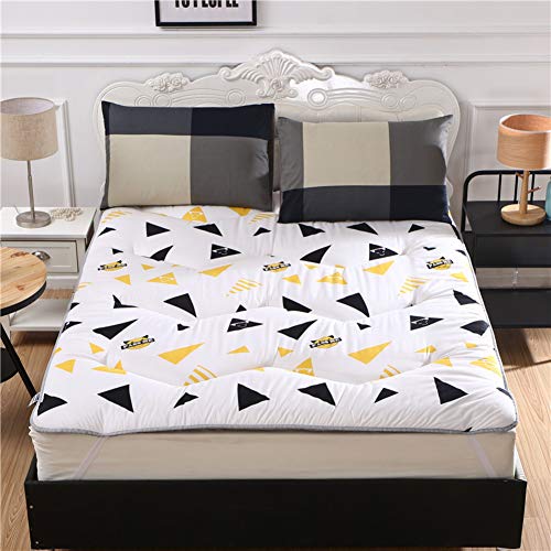 LoveHouse, materasso giapponese futon a pavimento, tappetino Tatami, rotolo da letto giapponese, pieghevole e arrotolabile, 120 x 200 cm