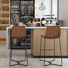 TGhosts Sedia da Bar in Ferro battuto in Stile Nordico Ktv Scrivania da Ufficio Sedia dedicata Sedia Alta Creativo in Pelle Semplice Sgabello da Bar Sgabello Alto