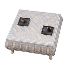 ADSE Tavolini da caffè Tavolino da tè Piccolo Balcone Tavolo da Pranzo Piccolo Piattaforma Tatami Tavolo Basso Tavolo da Computer Quadrato in bambù e Rattan