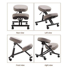 Shengluu Sgabello Bagno Sgabello Sedia Ergonomica Inginocchiata, Migliorare La Postura con Un Sedile Ad Angolo, Sgabello Regolabile (Colore : A)