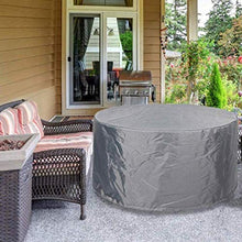 YULIAN Garden Mobili da Giardino Copre Circa 102x51 cm, terrazza con Coperchio con Coperchio Impermeabile, tovaglia 420D Coperture da terrazzo ad Alte Prestazioni, tavoli da Esterno e sedie.
