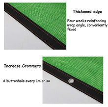 Resistente Ai Raggi UV del Tessuto All'ombra Verde 80%, Pannello Schermato All'ombra del Retino del Retino del Giardino per Il Giardino All'aperto del Patio con I Gommini di Protezione (Size : 5X6m)