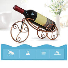 JUSTDOLIFE Portabottiglie Portabottiglie da vino forma di ferro da tavola portabottiglie creativo da tavolo in ferro