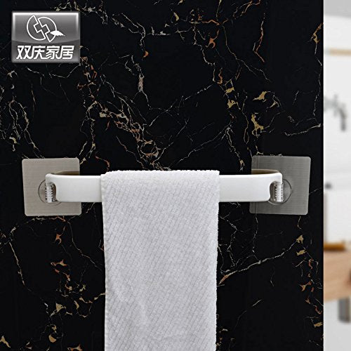 MBYW Portasciugamani Moderno Portasciugamani Elegante per Il Shuangqing Senza Saldatura Ventosa portasciugamani Bagno WC portasciugamani Bar Telaio Necessario Libero punzonatura Nail-Free 5034