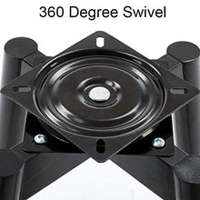ZEH Poltrona for Sala da Pranzo, tappezzeria bracciolo, seggiolone, Sgabello Girevole Bar Sgabello da Incasso con Schienale, Cucina e Sala da Pranzo, Sgabello da Bar Imbottito, Elegante FACAI