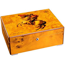 Cigar Box, Cigar Humidor Legno di Cedro Cigar Box Cigar Box Collection Idratante Box Grande capacità 4 Opzionale Alta qualità (Size : A)