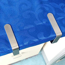Omabeta Clip di Fissaggio Antiscivolo Grande Esecuzione Standard 4 Pezzi Morsetti Antiscivolo in Tessuto Clip per tovaglia Clip per tovaglia addensata per Hotel