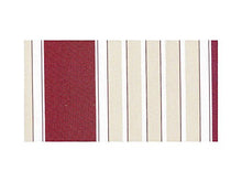 Tenda Da Sole Avvolgibile A Barra Quadra. Può Essere Fissata Sia A Soffitto Che A Parete. Barra Di Torsione Mm 35X35X1,2. Rullo In Alluminio Ø Mm 60X1,2. Supporti Braccio In Alluminio (Mm 47X28X1,20 + Mm 37X20X1,20). Arganello 1/11, Peso Tessuto 280 Gr./M