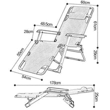 SHUAIIJUAN Sedia per il tempo libero domestico Sedie Sdraio da spiaggia reclinabili |Pieghevole Poltrona reclinabile |per i figli maggiorenni |Campeggio esterno Relaxer Sedia for Beach Patio Giardino