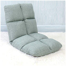 MeiMei Divano Lazy Pieghevole Singolo Piccolo Divano Camera da Letto Soggiorno Studio Piano Biancheria 8 Grid casa Divano (Color : Grass Green)