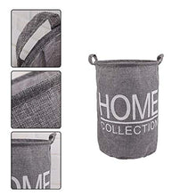 XIXIAO - Scatole semplici in cotone e lino, per armadi, cassetti, armadio, cassettiera, 30 x 40 cm, colore: Grigio chiaro