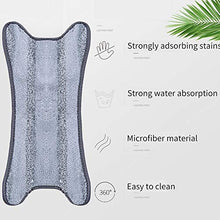 SSAYY Mop 1 / 3Pcs X-Type Microfiber Mop Floor con Mop Cloth Sostituisci Lo Strumento per La Pulizia della Famiglia di Estrusione Manuale A Mano Libera
