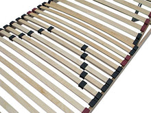 Erst-Holz Telaio massello doghe 120x200 Ammortizzate su Gommini e Zona Testa inclinabile 70.32-12FV