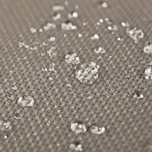 Green Bean © Square XXL Gigante beanbag 140x180 cm - Imbottitura in EPS da 380 Litri - Rivestimento in PVC - Beanbag per Interni ed Esterni - Cuscino per Il Sedile - Beige Scuro