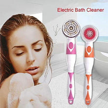 Strumenti di uso domestico multifunzionali bagno elettrico Bru Strumenti di uso domestico multifunzionali bagno elettrico spazzola motorizzata doccia spazzola da bagno pennello pulizia Bagno Doccia di