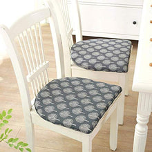 HYLX Cuscino Sedile, Cuscino Sedia, Cuscino Sgabello Rotondo, Cuscino Sedia Floreale Antiscivolo in Cotone Spesso, per Giardino, terrazza Esterna