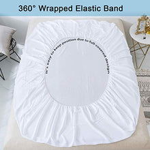 RongXi Coprimaterasso Impermeabile Matrimoniale Tranquillo Proteggi Traspirante Sottile Tessuto Pongee Anallergico Antiacaro Fodera per Letto Materassi 160 x 200/190 cm